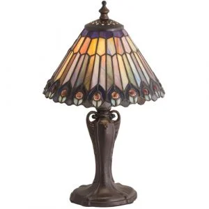 Peacock Stained Glass Table Lamp 191968