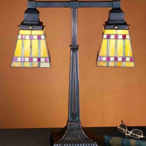 South Western Two Light Desk Lamp 24286