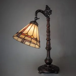 Belvidere Bridge Arm Small Desk Lamp 244793