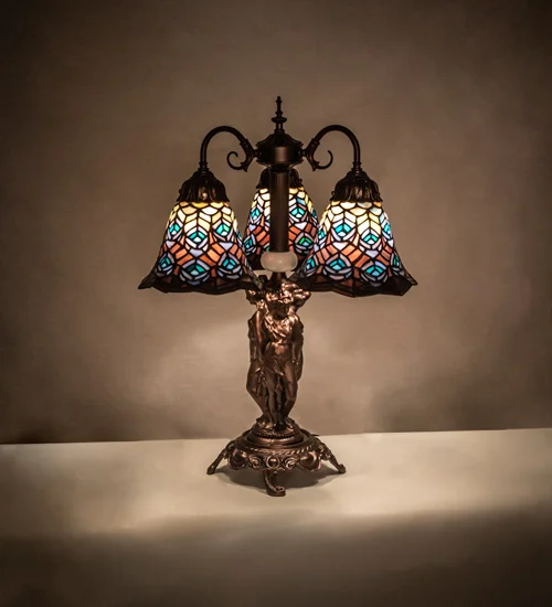 Tiffany Table Lamp 23" Tall ITEM # 245482