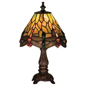 Tiffany Stained Glass Table Lamp 26613