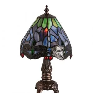 Tiffany Stained Glass Table Lamp 26615