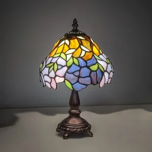 Tiffany Stained Glass Table Lamp 270575