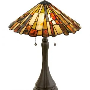Tiffany Table Lamp 23" Tall ITEM # 52158